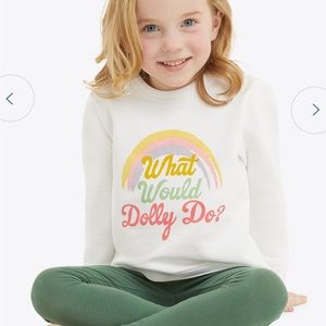 Draper James Kids WWDD Rainbow Sweatshirt